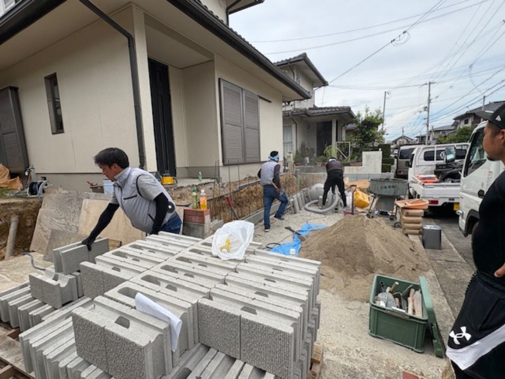 加古川市外構リフォーム工事