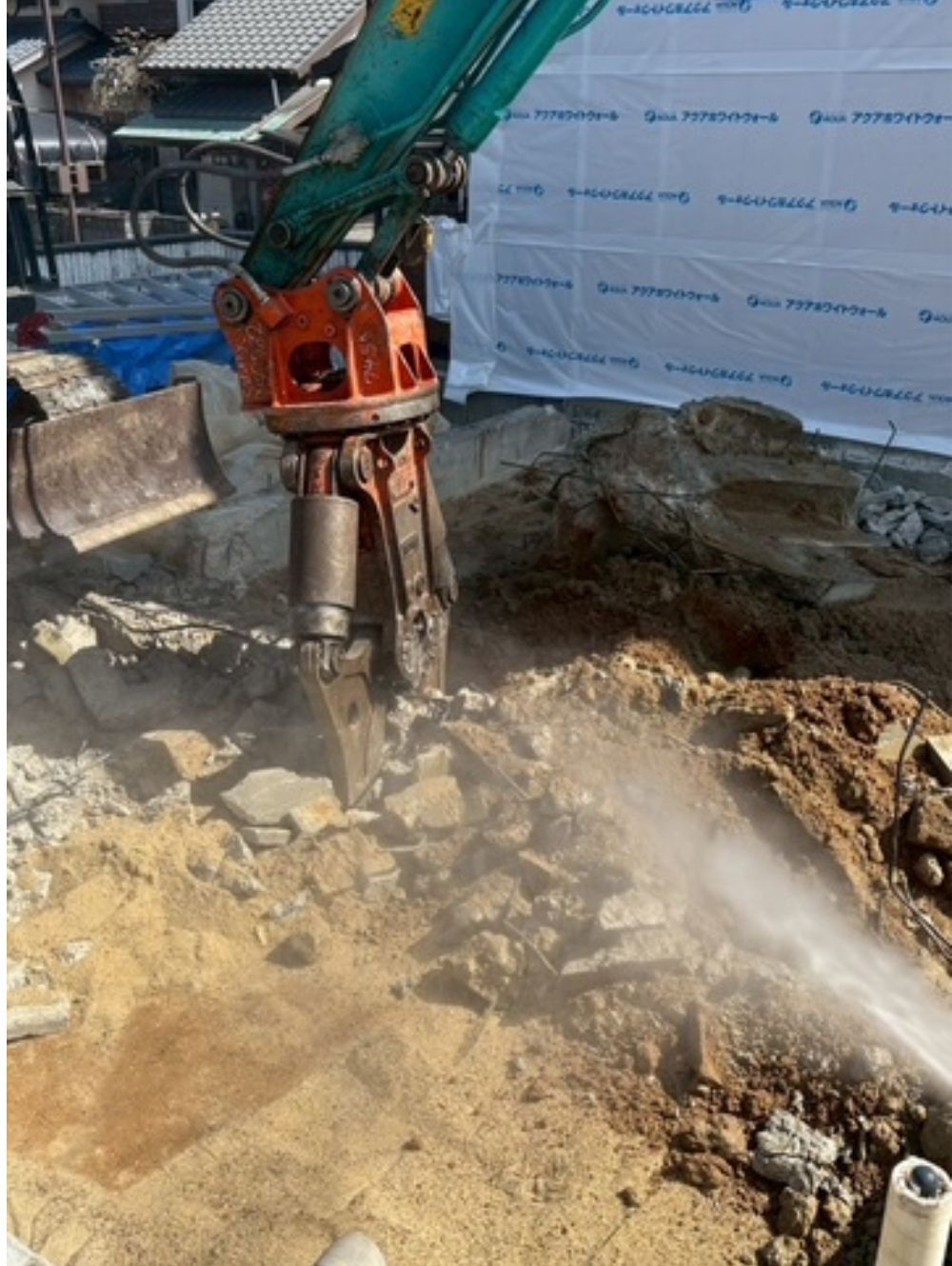 神戸市須磨区基礎解体