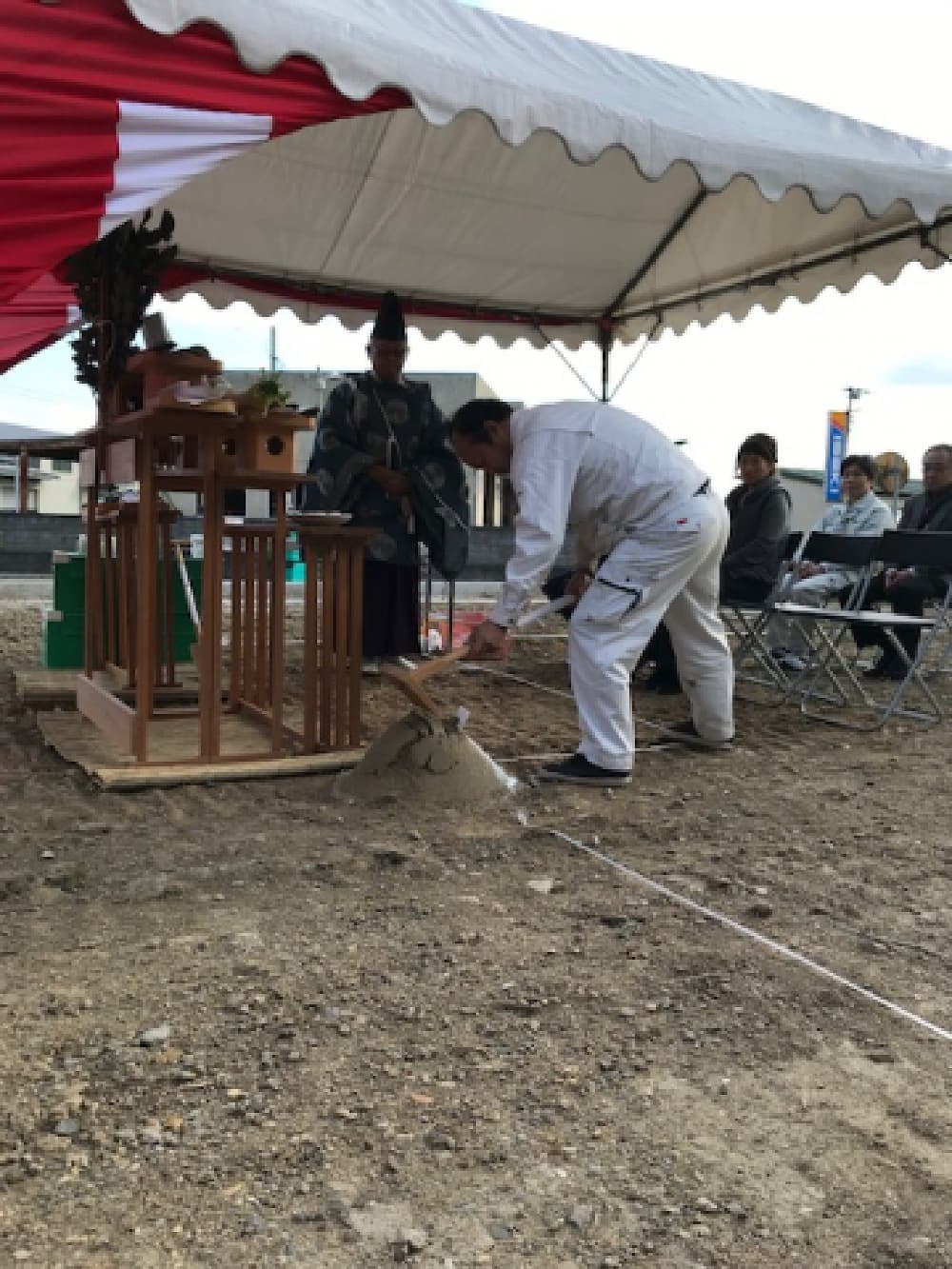 小野市　J様店舗付き住宅　地鎮祭