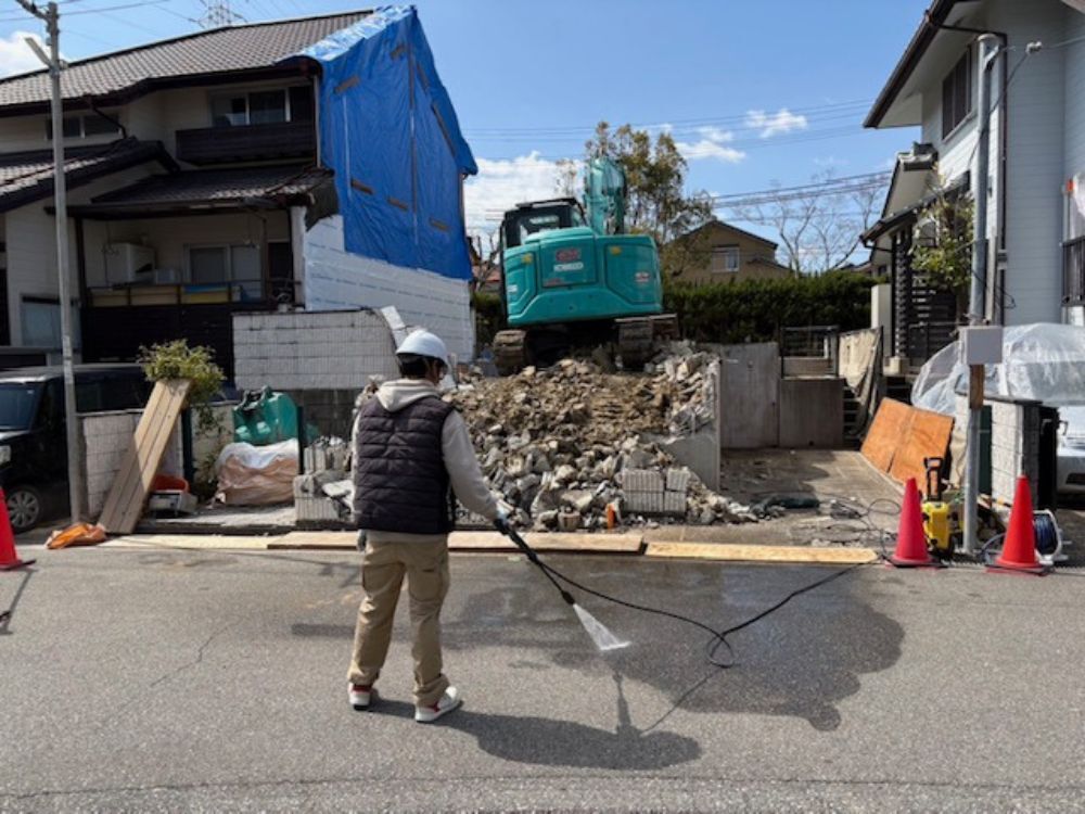 神戸市垂水区解体工事