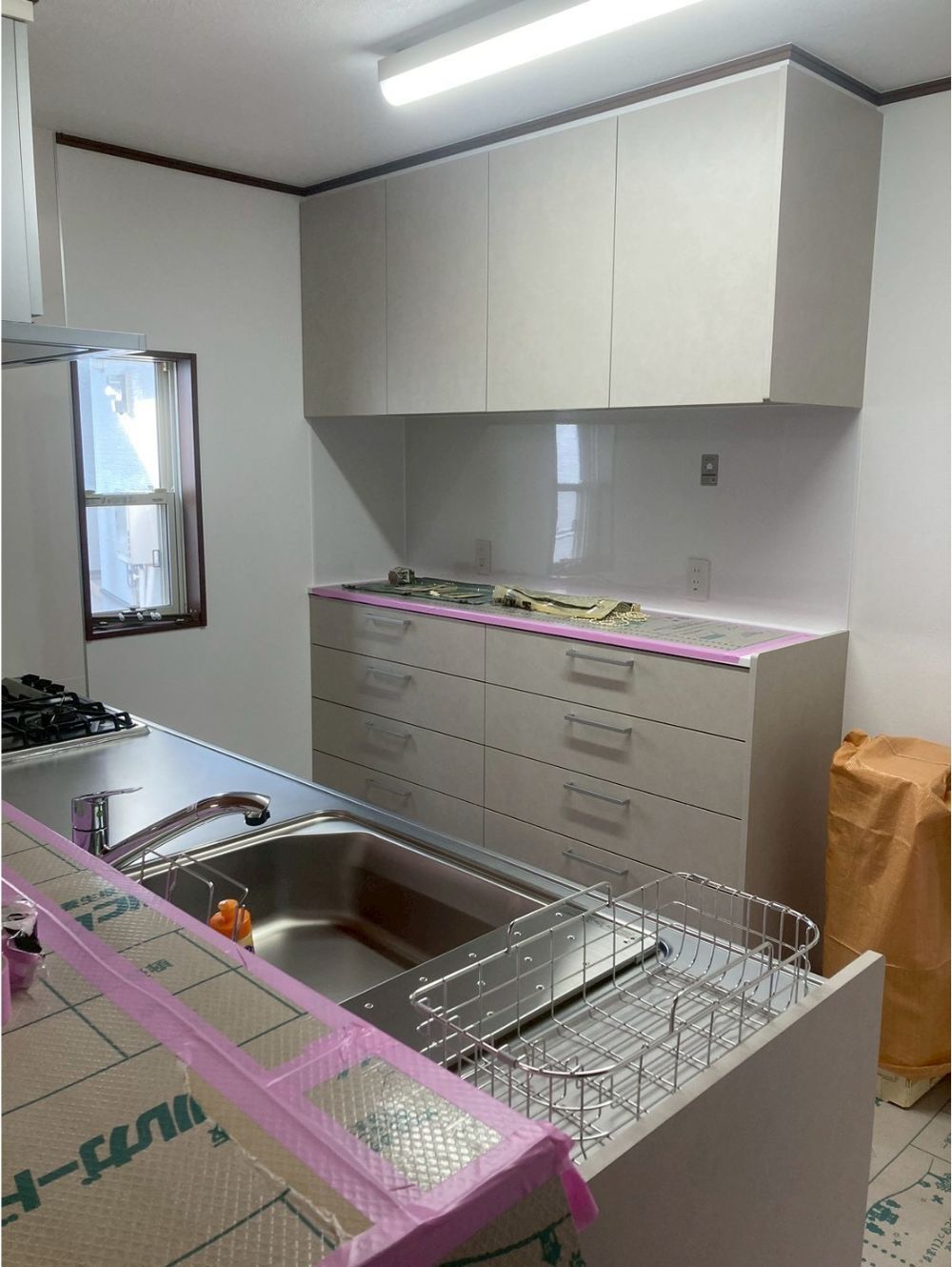 播磨町キッチン取り替え工事