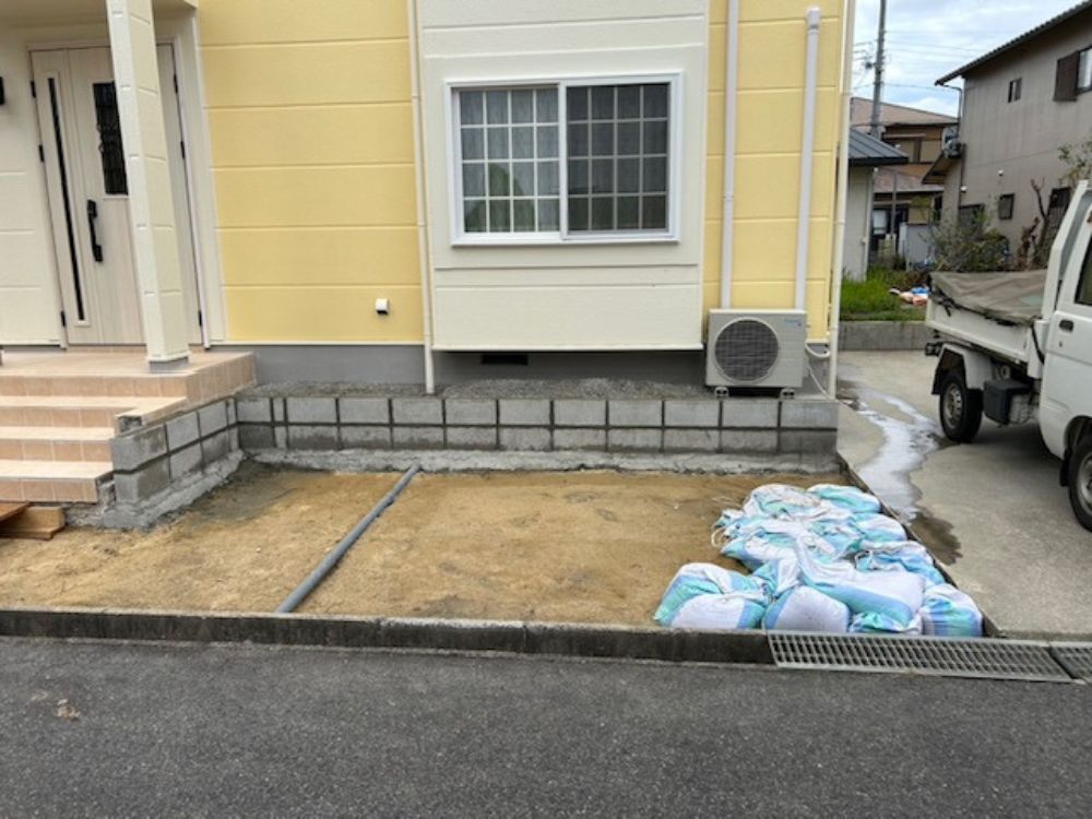 淡路市外構リフォーム工事