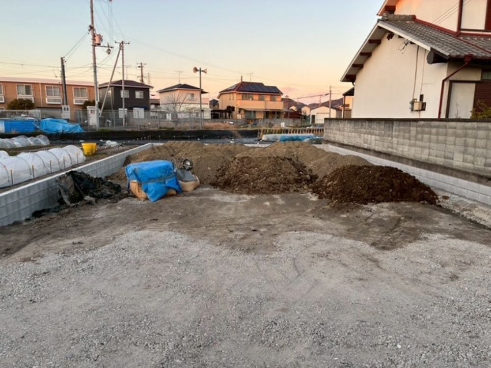 加古川市新築地上げ工事