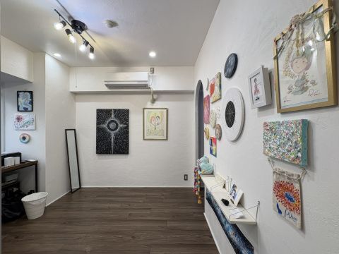 画家の奥様のアトリエの写真