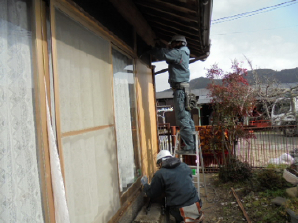 多可町　雨戸取り替え工事