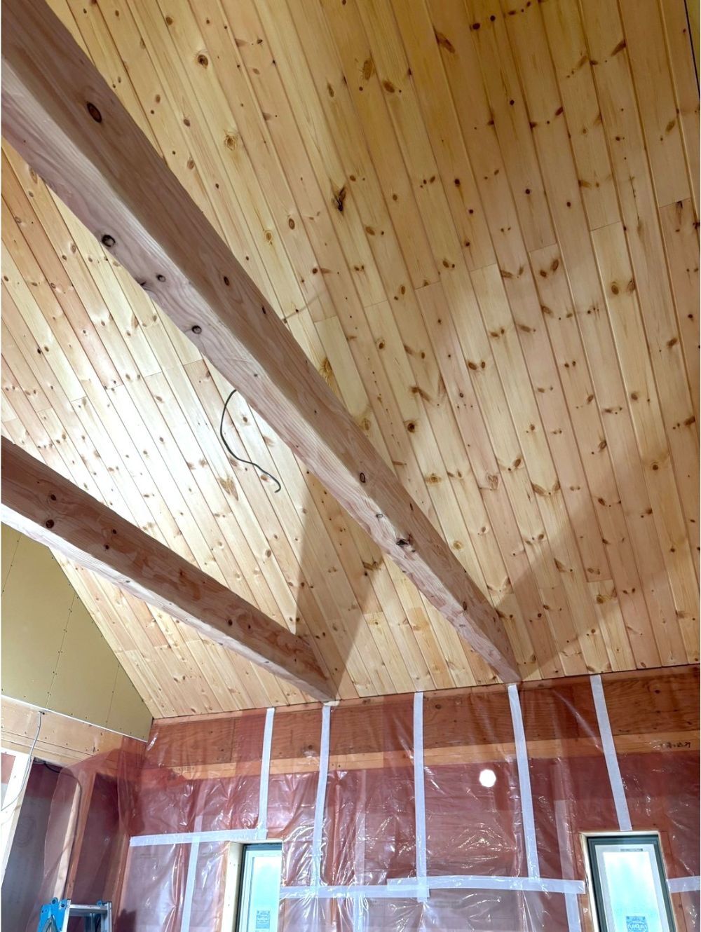 加古川市新築　吹き抜け工事