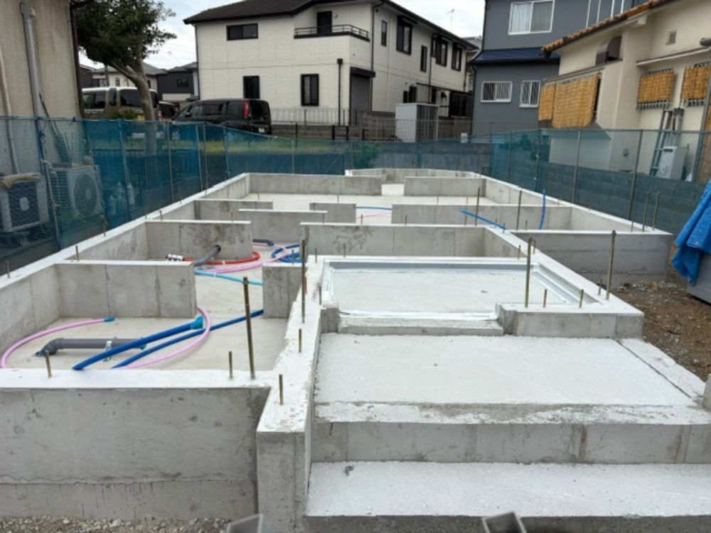播磨町新築基礎工事