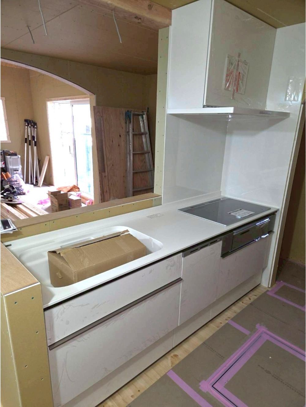 加古川市新築キッチン工事