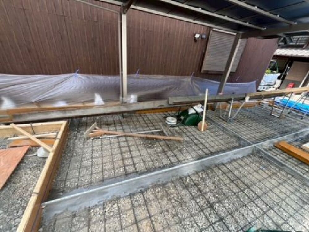 姫路市土間コンクリート工事