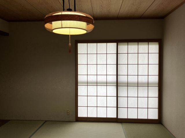 障子と照明