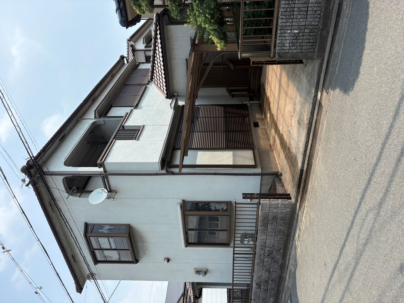 外観南側から