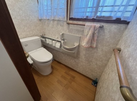 中古平家物件トイレ