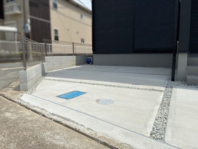 古田新築戸建玄関ポーチ