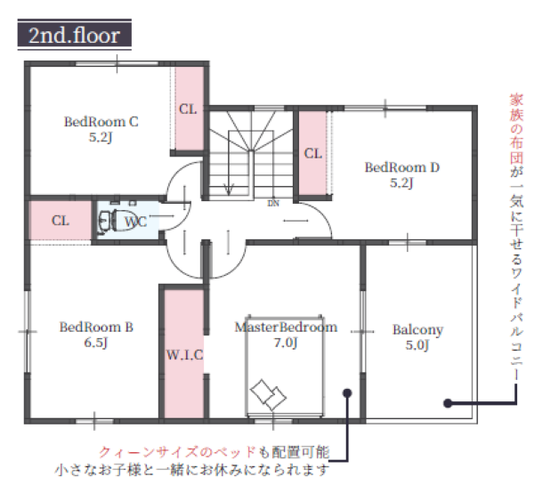 間取り図2階