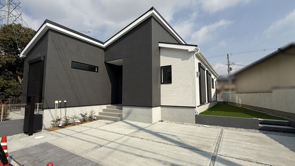新築平屋の物件外観
