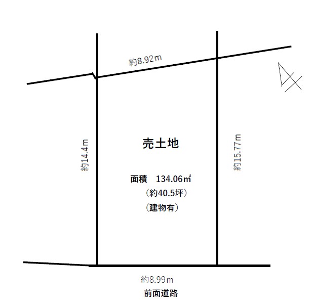 錦が丘売土地図面
