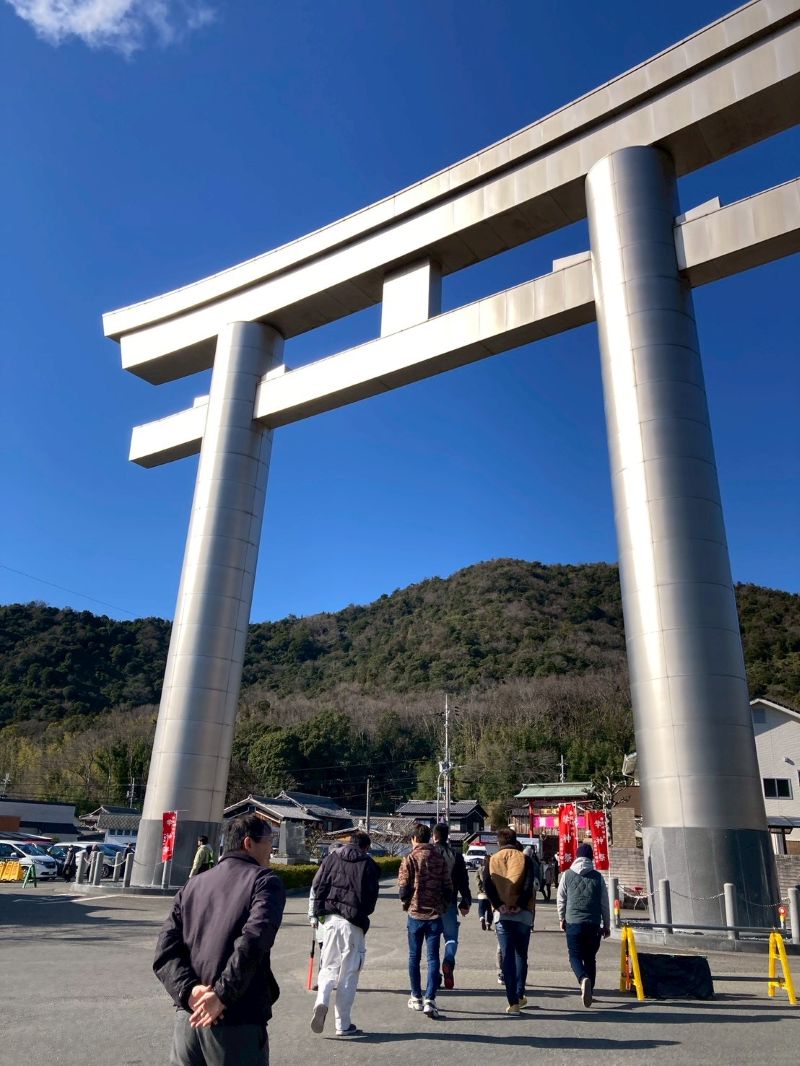 鹿島神社の鳥居