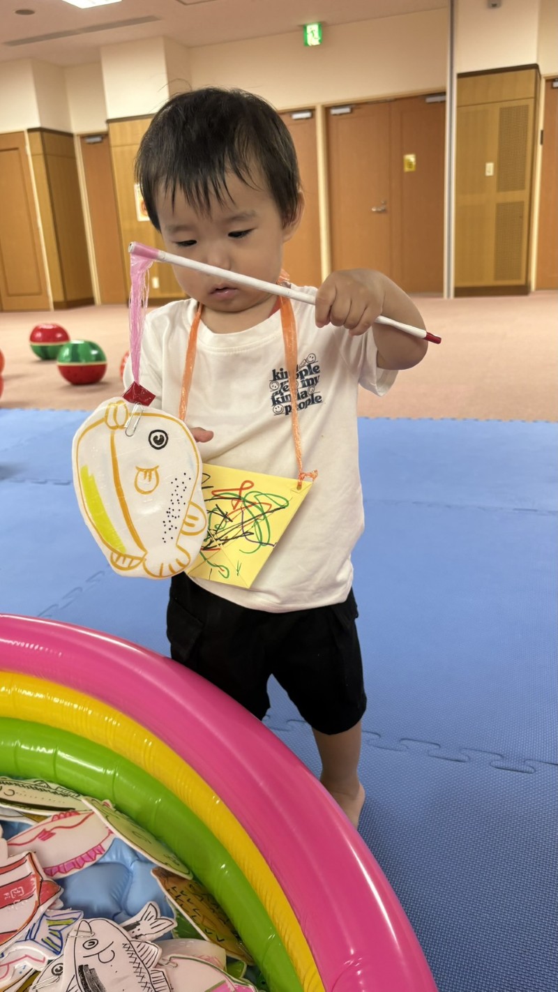 釣り上げた魚