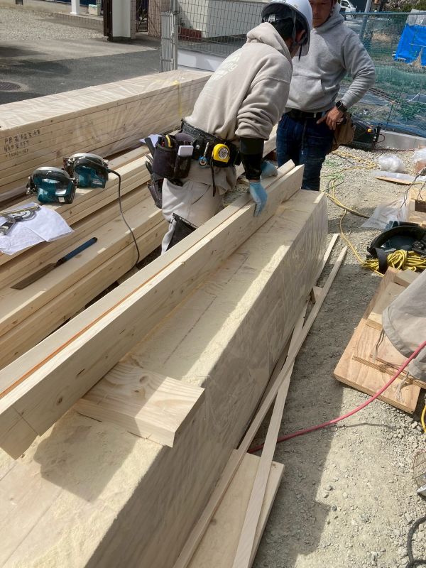 指導を受けているところ