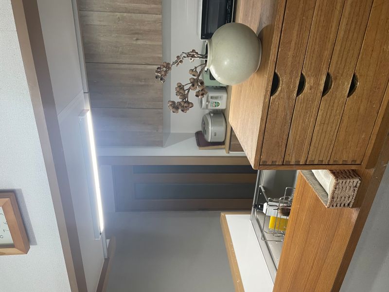 ダイニングから見たキッチン