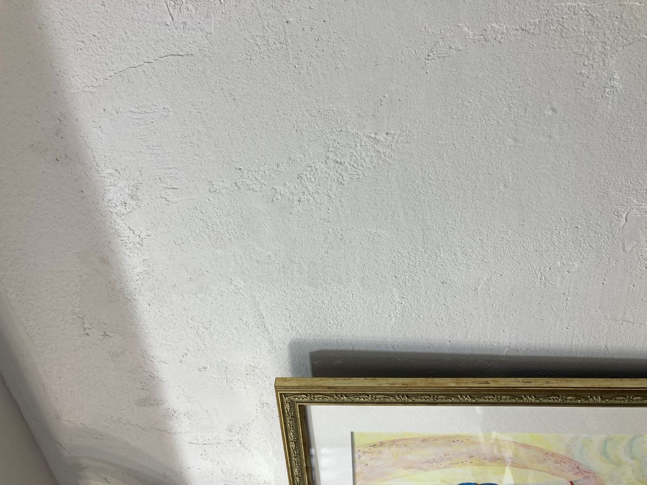 アトリエの漆喰